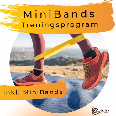 MiniBands Treningsprogram - inkl 3pk MiniBands