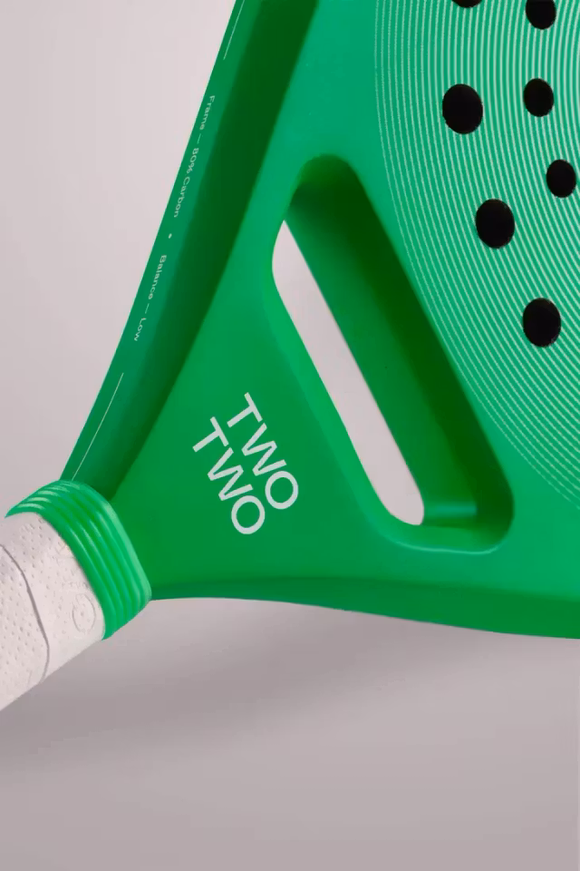 Two Two Padel Racket - Play One - Toucan Green