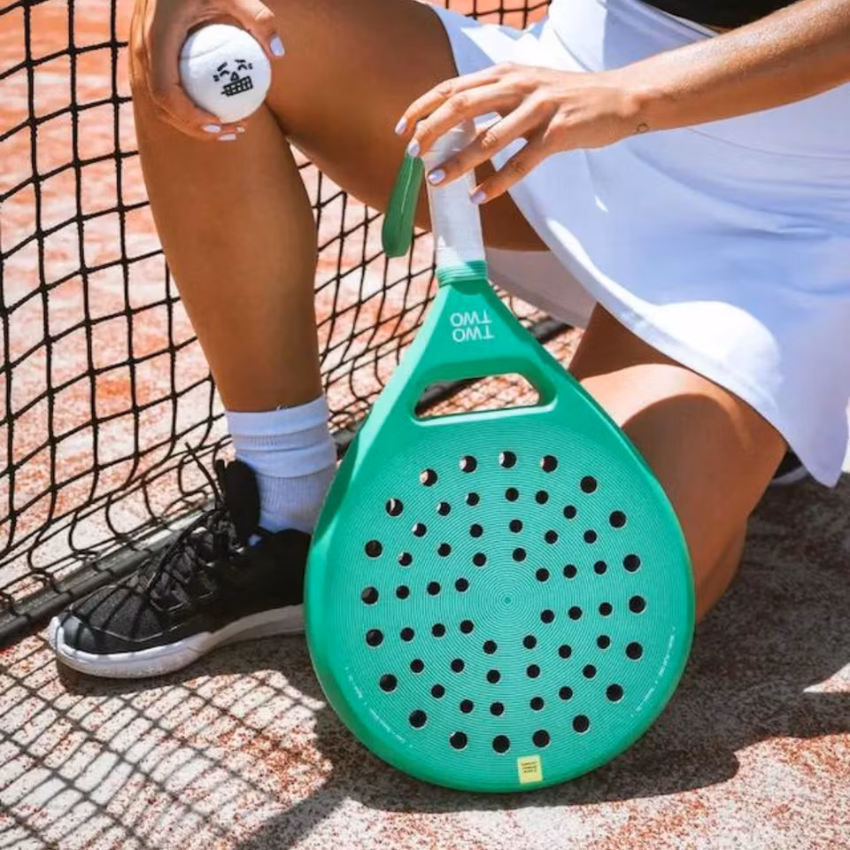 Two Two Padel Racket - Play One - Toucan Green