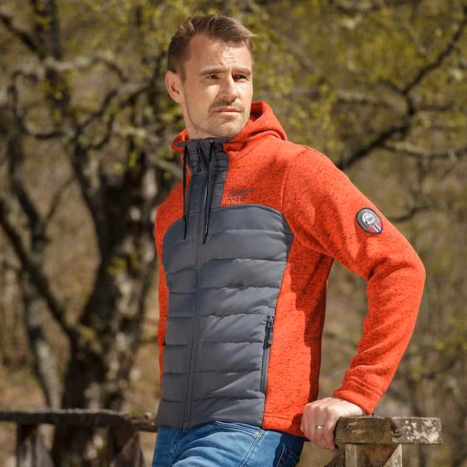 Scandinavian Explorer - Unisex Kombi-fleece - Orange