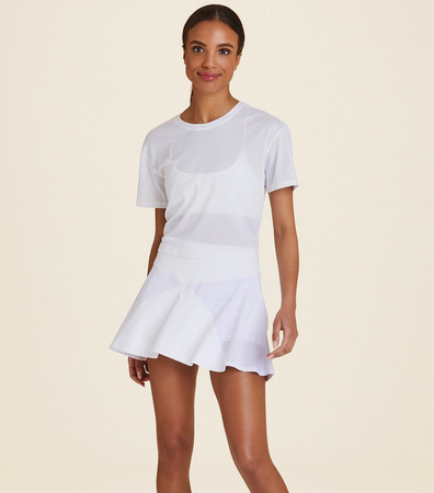 Alala Style - Rally Skirt - White