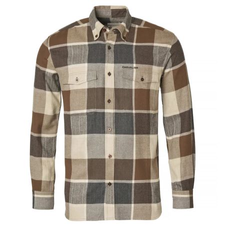 Chevalier Wolf Short - Dark Brown Checked