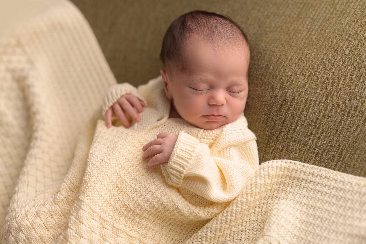 Micu Micu Baby Pledd - White