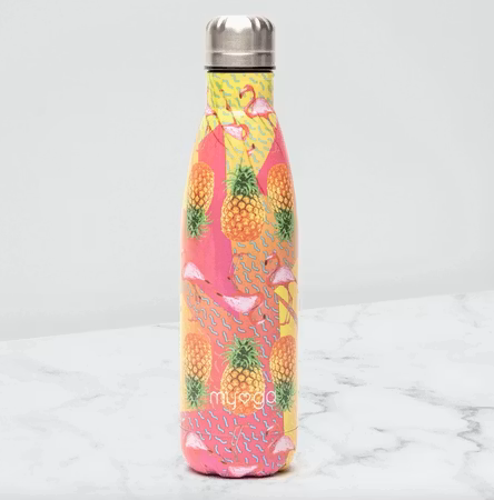 Myga Metal Vannflaske - Tropisk