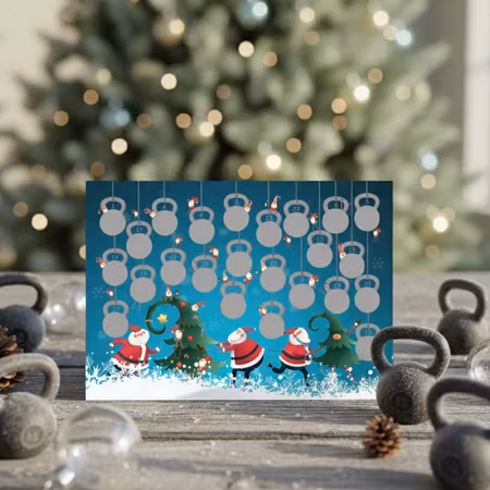 Fitness Skrape-kalender