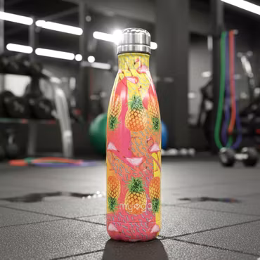 Myga Metal Vannflaske - Tropisk