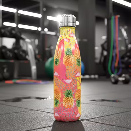 Myga Metal Vannflaske - Tropisk