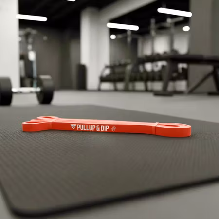 Pullup & DipTreningsbånd Rødt - Lett