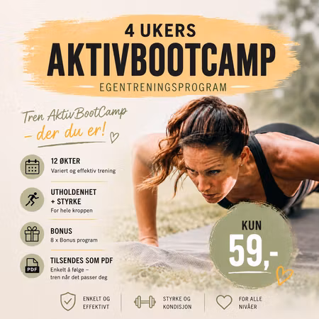 4 ukers AktivBootCamp Program