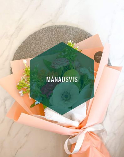 Blomsterprenumeration, månadsvis, mellan