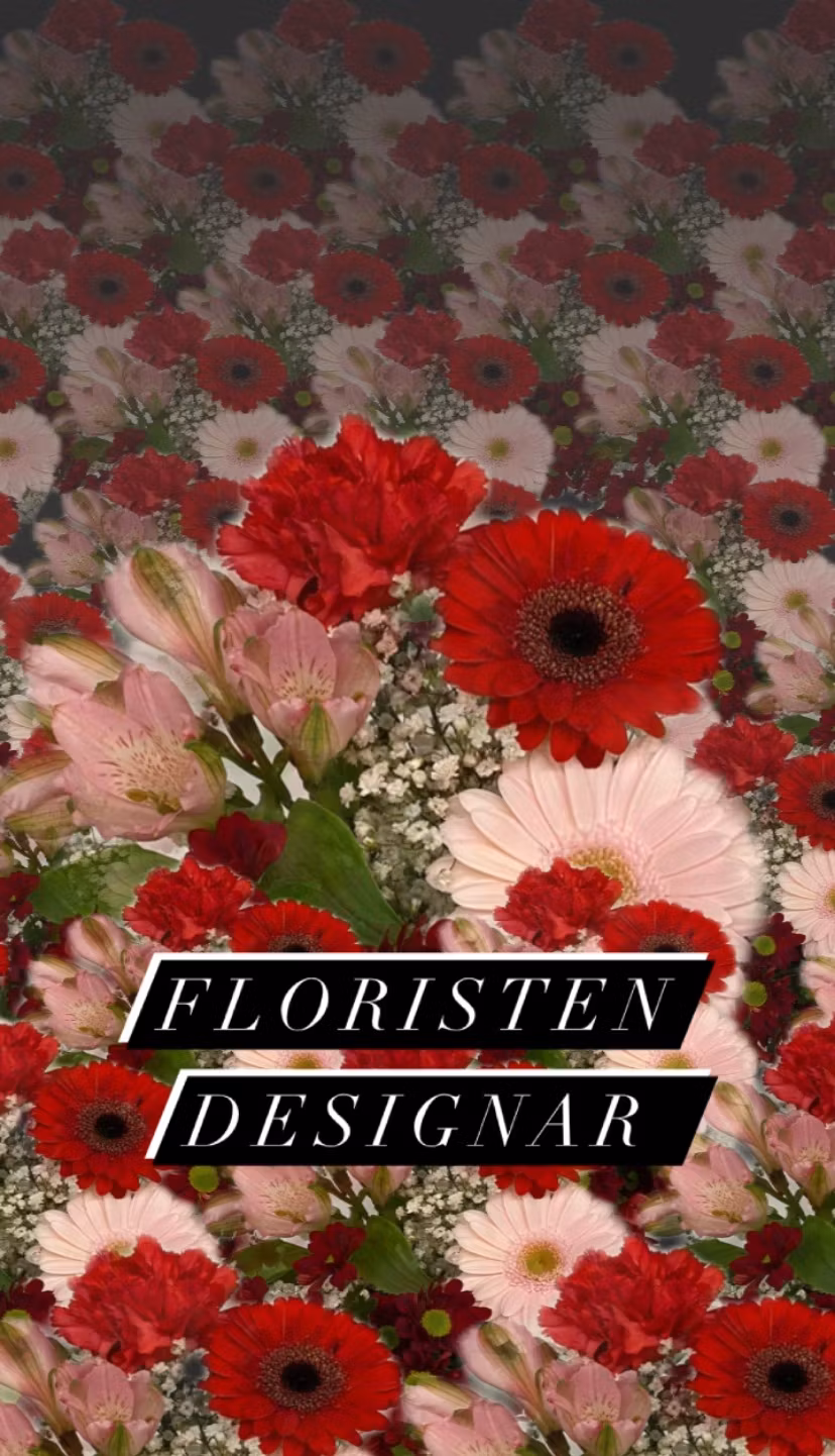 The florist designs Medium