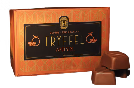 Tryffelask - Apelsin