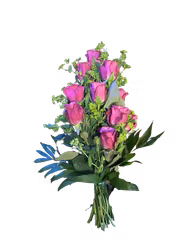 Purple roses