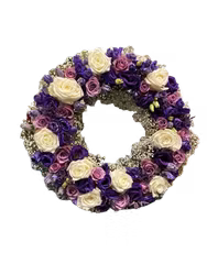 Purple & white joy