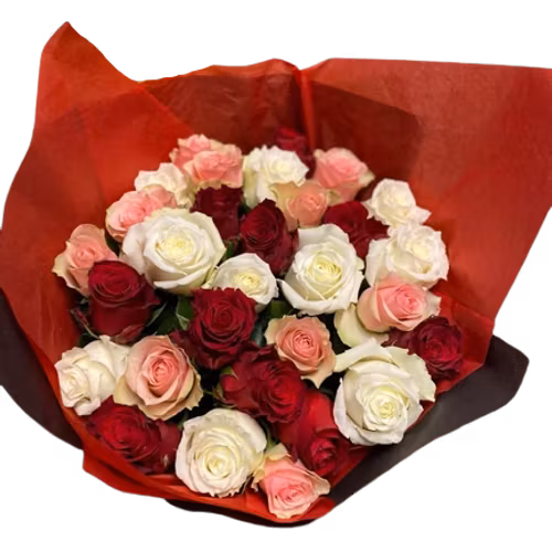 Thirty roses