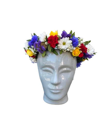 Bas av blommor