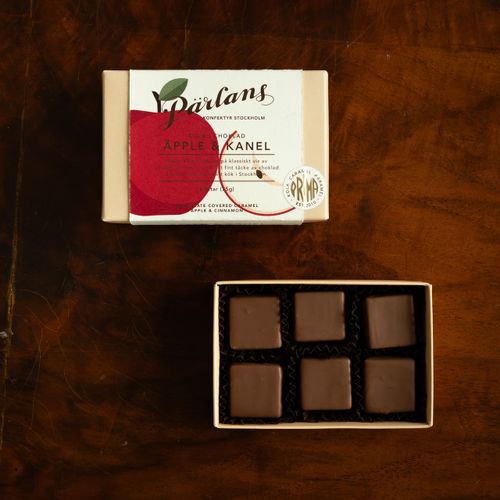Kola i mjölkchoklad - äpple & kanel