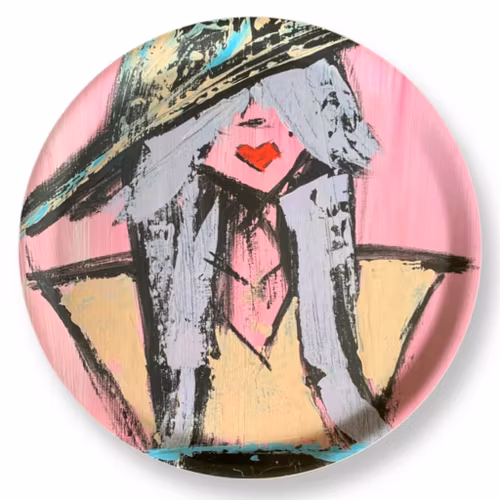 Bricka Angie - Punkdoll 49ø