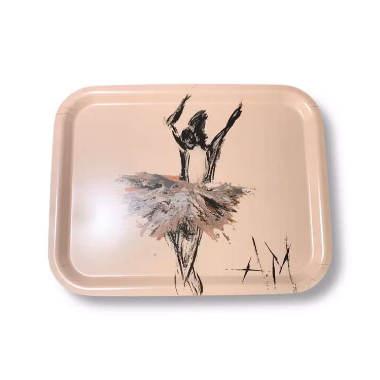 Ballerina Light Pink Café 36x28cm