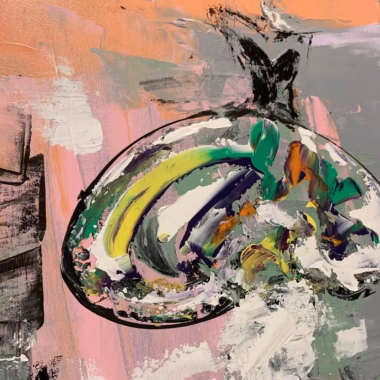 SÅLD! Ice Cream 50x70