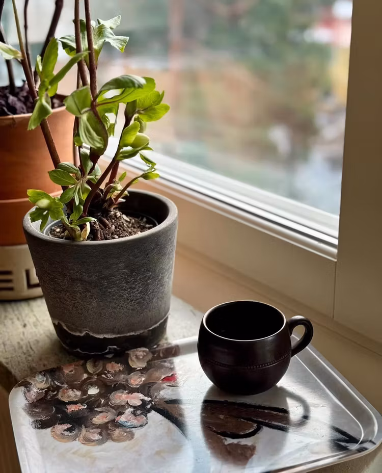 Bricka Elsa - Red Ballerina Frukostbricka 27cmx20cm