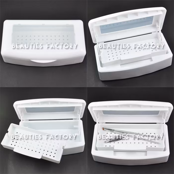 Steriliserings box - Vit