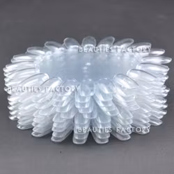 Oval Display hjul - 10st - Clear
