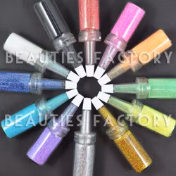 Finkornigt Glitter set - 12st