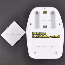 Batteridriven nageltorkare