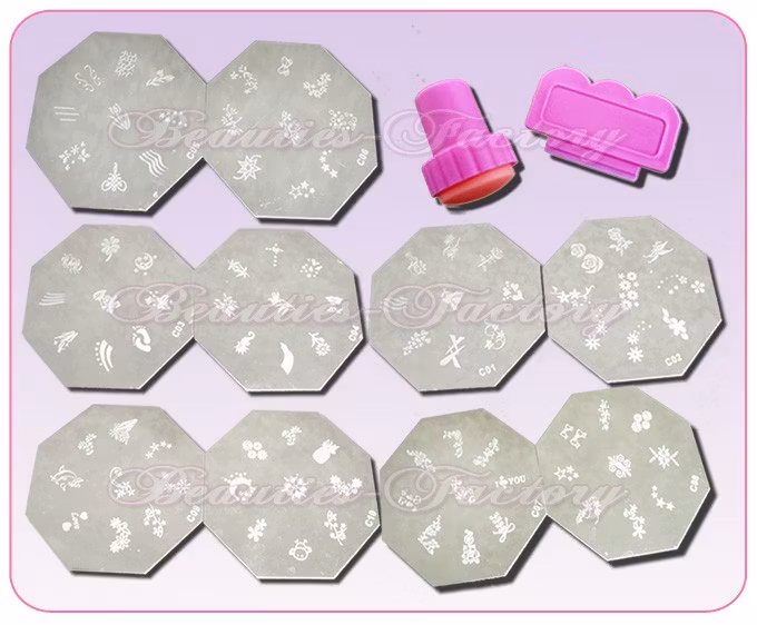 Nagelstämpel set
