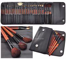 Sminkborstar Set - 24st - Black Forest