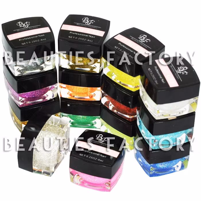 UV Color Gel Set - Fine Glitter