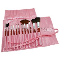 Sminkborstar - 12pcs - Pearl Holder - Pearl Violet Holder