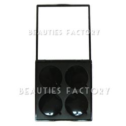 Palett Case med spegel - 4 platser