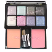 Mini palett med blush - 8 färger - Nr 5