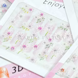 3D Pro Flower stickers - 5st