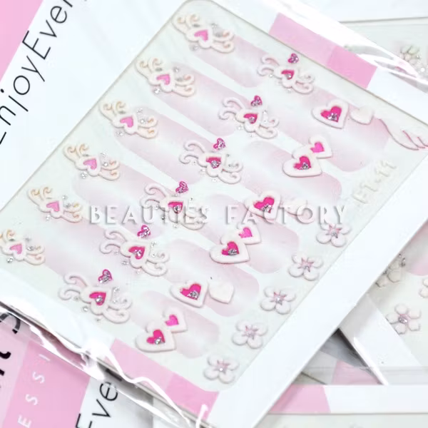 3D Pro Flower stickers - 5st
