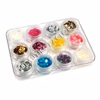 Paljetter set - 12st