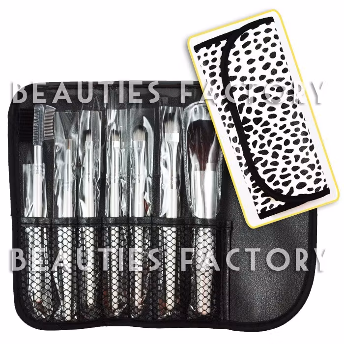 Sminkborstar set - 7st - Copper Holder