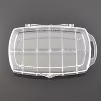 Oval Tippbox för 100st tippar