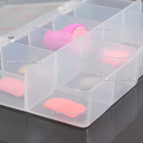 Tippbox för 500st tippar - Genomskinlig