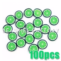 Fimo frukt figurer - Lime