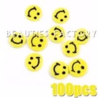 Fimo frukt figurer - Smiley Face