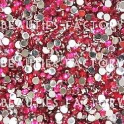 Rhinestones - Runda 2mm - 20000st/påse - Cherry