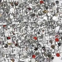 Rhinestones - Runda 2mm - 20000st/påse - Crystal