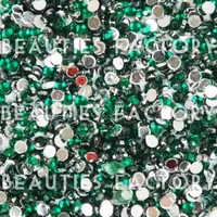 Rhinestones - Runda 2mm - 20000st/påse - Green