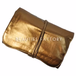Sminkborstar Set - 24st - Deluxe Gold Copper Holder