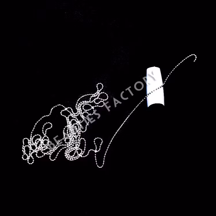 String pärlor - silver