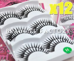 Korean Style Lashes - 12 par - 8