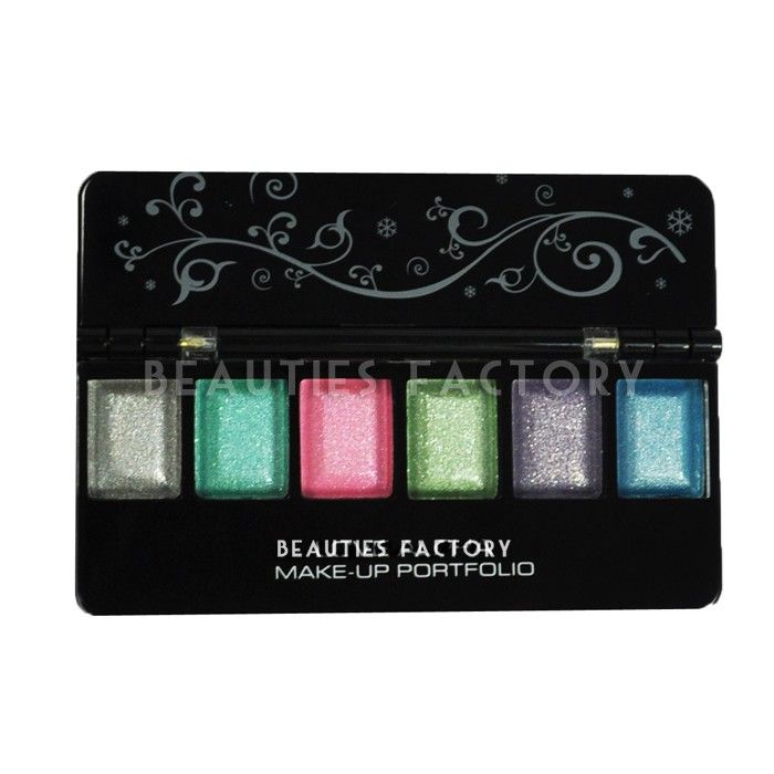 Mini palett med blush - 6 färger - Nr 2